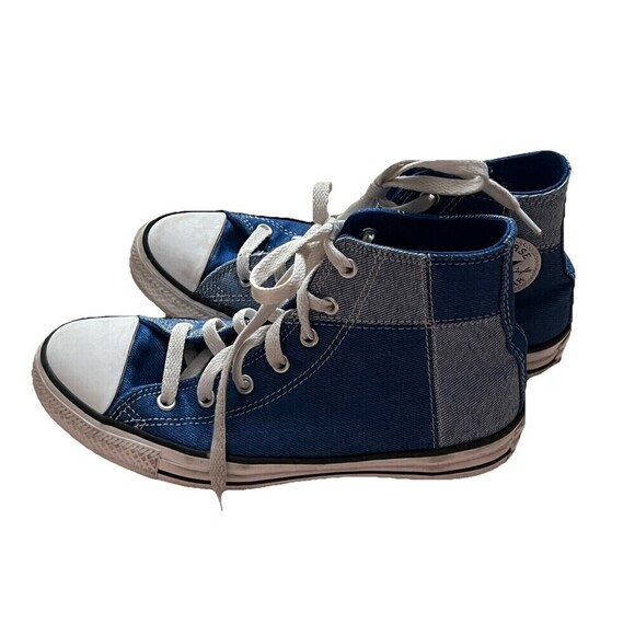 Converse Chuck Taylor Denim All Star Split Panel Summer Twill BL US 5 - Picture 5 of 9